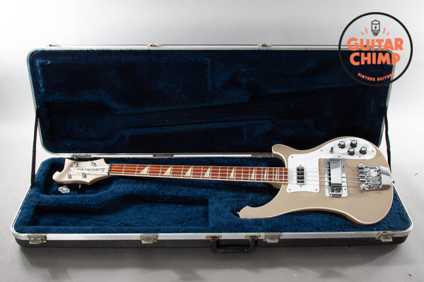 2001 Rickenbacker 4003 Desert Gold OHSC Rare Color of the Year 9lb