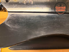 1997 Gibson Thunderbird IV Ebony Black Bass OHSC Ebony Board