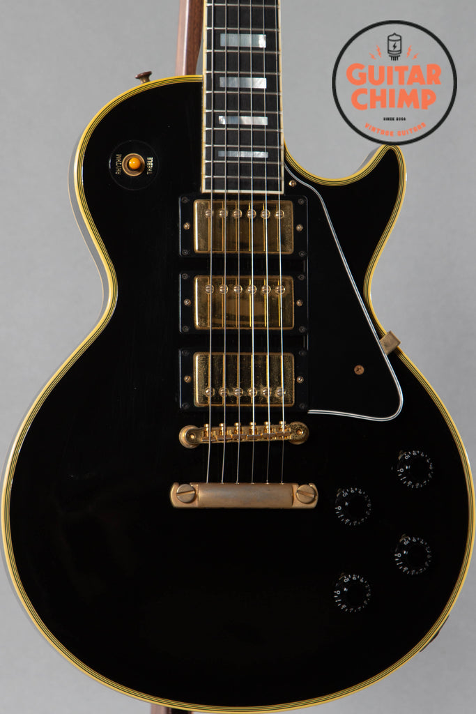 2001 Gibson Custom Shop Historic Les Paul Custom '57 Reissue 3-Pickup Black Beauty