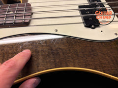 2004 Fender Japan CIJ APB-105 DMC Aerodyne Precision Bass Flame Top