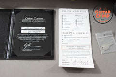 2010 Gibson Custom Shop Les Paul Custom Figured Top Trans Red OHSC COA Ebony