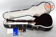 2011 Gibson Les Paul Double Cutaway Gold Top OHSC Burstbucker Pro Long Tenon