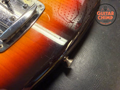 1997 Fender Japan CIJ JG66-85 ’62 Reissue Jaguar 3-Tone Sunburst w/ HSC