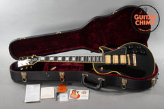 2001 Gibson Custom Shop Historic Les Paul Custom '57 Reissue 3-Pickup Black Beauty