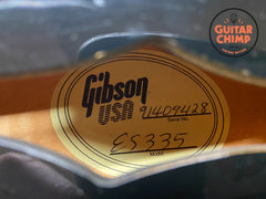 1999 Gibson ES-335 Dot Reissue Ebony Black