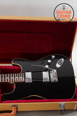 2019 Fender Japan MIJ Modern Stratocaster HH Black Tweed HSC Matching Headstock