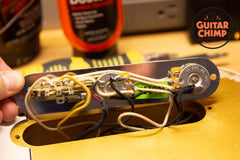 2016 Fender Custom Shop 60s Telecaster Custom HSS Heavy Relic Faded Aztec Gold