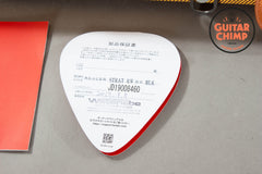 2019 Fender Japan MIJ Modern Stratocaster HH Black Tweed HSC Matching Headstock