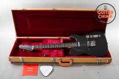 2025 Fender Japan MIJ Limited Hybrid II Telecaster Noir Tweed HSC Near Mint 7lb 2oz