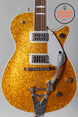 2021 Gretsch G6129T-89 Vintage Select ‘89 Sparkle Jet Gold Sparkle