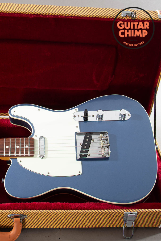 2015 Fender Japan MIJ TL62B ’62 Reissue Telecaster Custom Ice Blue Metallic Tweed HSC