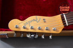 2015 Fender Japan MIJ TL62B ’62 Reissue Telecaster Custom Ice Blue Metallic Tweed HSC