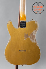 2016 Fender Custom Shop 60s Telecaster Custom HSS Heavy Relic Faded Aztec Gold