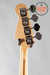 2006 Fender Aerodyne Jazz Bass Black w/ Matching Headstock – Japan