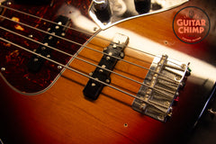 2009 Fender American Vintage '62 AVRI Jazz Bass 3-Tone Sunburst