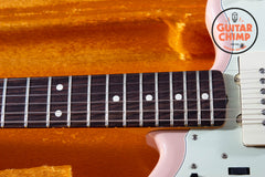 2008 Fender American Vintage AVRI ’62 Thin Skin Jazzmaster Shell Pink Matching Headstock OHSC COA
