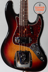 2009 Fender American Vintage '62 AVRI Jazz Bass 3-Tone Sunburst