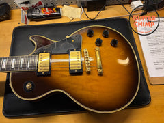 1989 Gibson Les Paul Custom Vintage Sunburst w/ Bill Lawrence Pickups & OHSC
