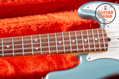 1997 Fender Roscoe Beck V 5-String Bass Teal Green Metallic OHSC