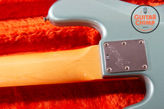 1997 Fender Roscoe Beck V 5-String Bass Teal Green Metallic OHSC