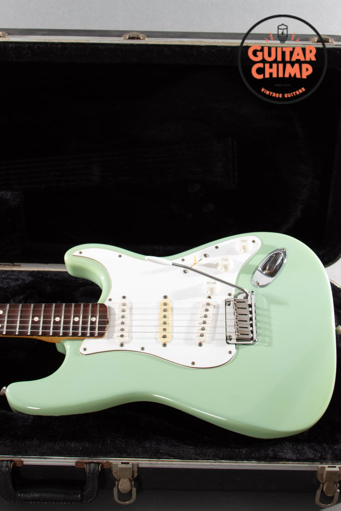 1988 Fender USA Yngwie Malmsteen Stratocaster Sonic Blue First Year OHSC Rare