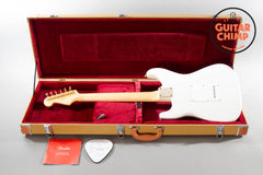 2025 Fender MIJ Japan Traditional Collection 60s Stratocaster White Pearl Matching Headstock Tweed HSC
