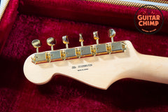 2025 Fender MIJ Japan Traditional Collection 60s Stratocaster White Pearl Matching Headstock Tweed HSC