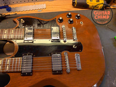 1978 Gibson EDS-1275 Double Neck Walnut Vintage Original w/ OHSC & Paperwork