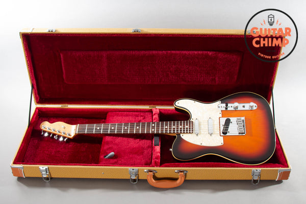 1996 Fender Telecaster Plus V2 Antique Burst Lace Sensor Tweed HSC