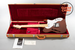 1986 Fender MIJ Japan TN70-85 MAHO Mahogany Thinline Telecaster Tweed HSC