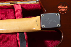 1986 Fender MIJ Japan TN70-85 MAHO Mahogany Thinline Telecaster Tweed HSC