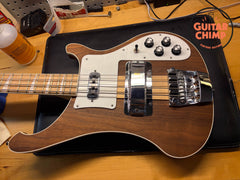 2019 Rickenbacker 4003W Walnut Bass w/ OHSC Push/Pull Vintage Tone Circuit