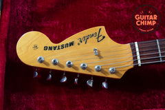 1999 Fender MIJ Japan MG-69 Mustang ’69 Reissue Competition Lake Placid Blue Tweed HSC