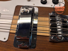 2019 Rickenbacker 4003W Walnut Bass w/ OHSC Push/Pull Vintage Tone Circuit