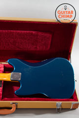 1999 Fender MIJ Japan MG-69 Mustang ’69 Reissue Competition Lake Placid Blue Tweed HSC