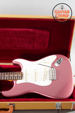 2025 Fender MIJ Japan Char Stratocaster Burgundy Matching Headstock Tweed HSC