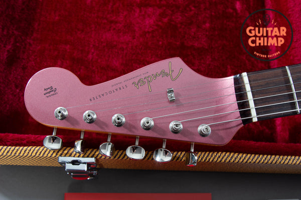 2025 Fender MIJ Japan Char Stratocaster Burgundy Matching