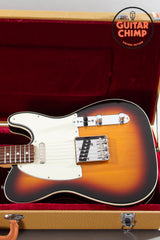 2022 Fender Japan MIJ Heritage 60s Telecaster Custom Sunburst Nitro Double Bound Tweed HSC