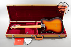 2022 Fender Japan MIJ Heritage 60s Telecaster Custom Sunburst Nitro Double Bound Tweed HSC