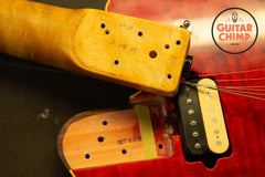 1991 Ernie Ball Music Man EVH Eddie Van Halen Signature Translucent Red