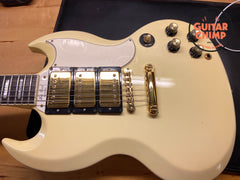 2001 Gibson Custom Shop Sg Les Paul Custom โ61 Reissue 3-Pickup Classic White