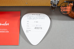 2022 Fender MIJ Japan Char Signature Mustang Olympic White Tweed HSC