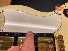 2001 Gibson Custom Shop Sg Les Paul Custom โ61 Reissue 3-Pickup Classic White