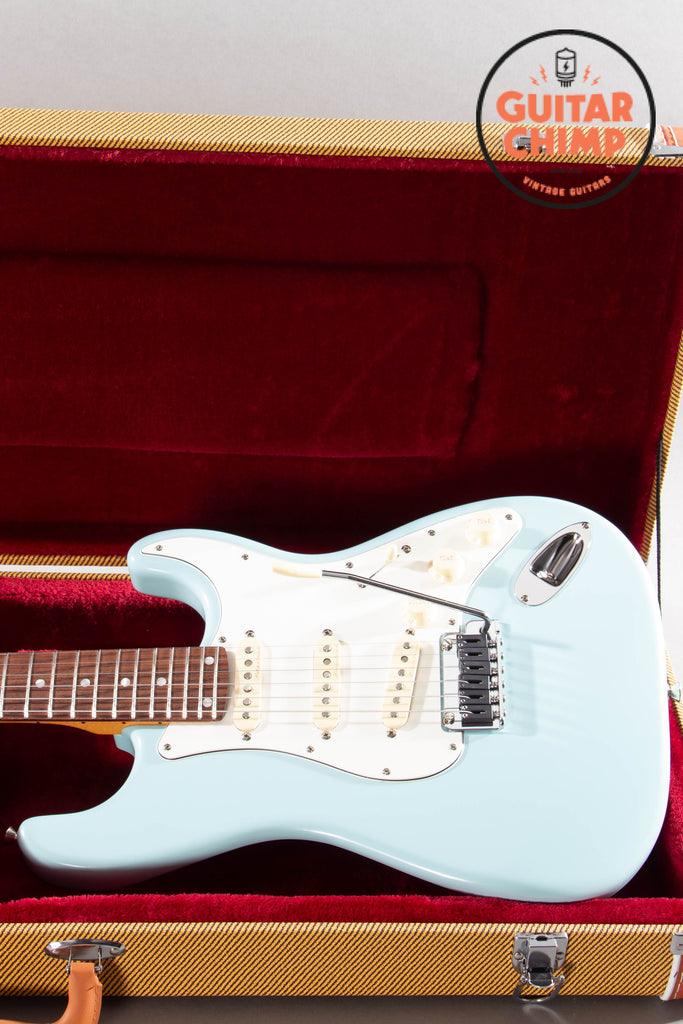 2025 Fender MIJ Japan Limited Edition Rei Stratocaster R246 Rei Blue Tweed HSC