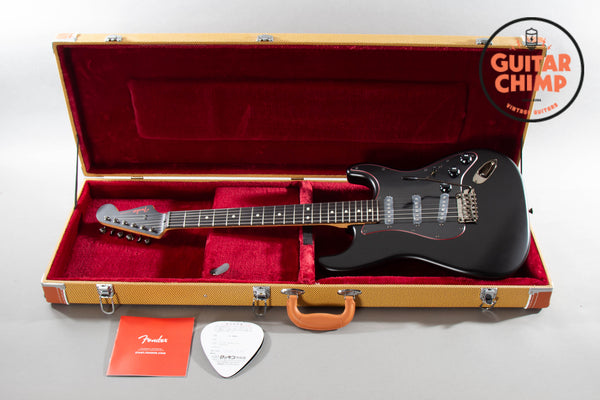 2025 Fender MIJ Japan Limited Hybrid II Noir Stratocaster Black