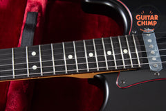 2025 Fender MIJ Japan Limited Hybrid II Noir Stratocaster Black Tweed HSC