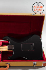 2025 Fender MIJ Japan Limited Hybrid II Noir Stratocaster Black Tweed HSC