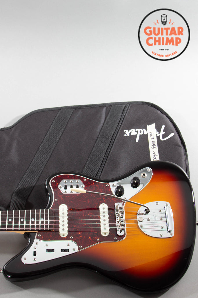 2025 Fender MIJ Japan Traditional II 60s Jaguar Sunburst – Excellent w/ Gig Bag