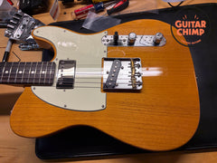 2024 Fender Japan MIJ Hybrid II Telecaster SH Vintage Natural w/ Tweed Case