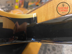 2006 Fender Aerodyne Jazz Bass Black w/ Matching Headstock – Japan